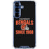 NFL Cincinnati Bengals Helmet Galaxy S25 Clear Case